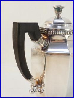 Service a café / thé 5 pieces CHRISTOFLE GALLIA modèle COLBERT en métal argenté