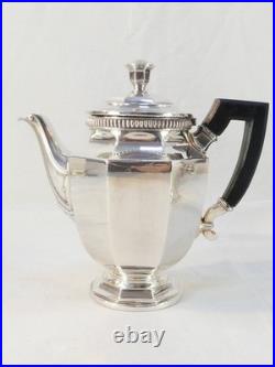 Service a café / thé 5 pieces CHRISTOFLE GALLIA modèle COLBERT en métal argenté