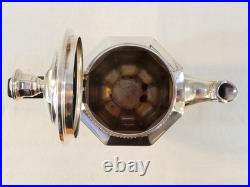 Service a café / thé 5 pieces CHRISTOFLE GALLIA modèle COLBERT en métal argenté