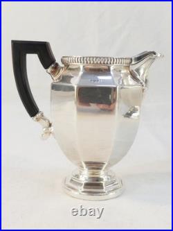 Service a café / thé 5 pieces CHRISTOFLE GALLIA modèle COLBERT en métal argenté