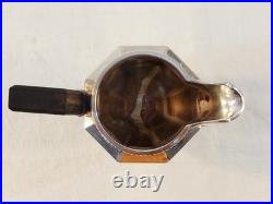 Service a café / thé 5 pieces CHRISTOFLE GALLIA modèle COLBERT en métal argenté