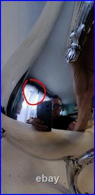 Service à café / thé CHRISTOFLE modèle Pompadour métal argenté