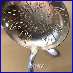 Service à fraises ARMAND FRENAIS modèle EMPIRE métal argenté Pelle Saupoudreuse