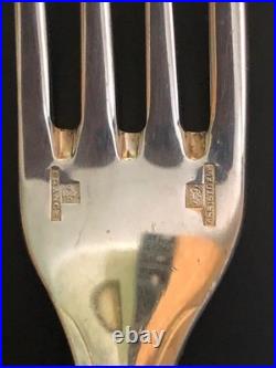 Set De 3 Couverts Enfant Christofle Métal Argenté Modèle Ancien