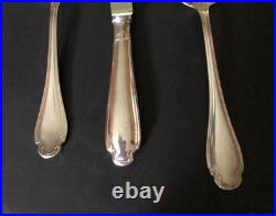 Set De 3 Couverts Enfant Christofle Métal Argenté Modèle Ancien