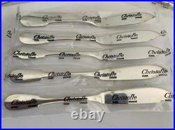 Set de couverts à poisson Christofle modèle Cluny 10 pièces neuf métal argenté
