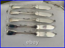 Set de couverts à poisson Christofle modèle Cluny 10 pièces neuf métal argenté