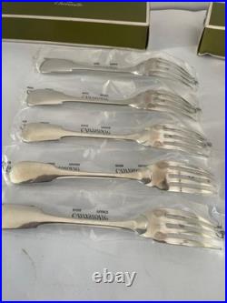 Set de couverts à poisson Christofle modèle Cluny 10 pièces neuf métal argenté