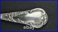 Six fourchettes a huitres Christofle modele Chrysanthème metal argente