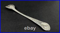 Six fourchettes a huitres Christofle modele Chrysanthème metal argente