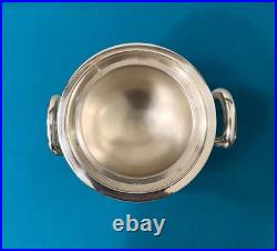 Sucrier CHRISTOFLE modèle MALMAISON métal argenté EMPIRE café thé 15 cm
