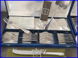 Superbe Menagere En Metal Argente Christofle Modele Malmaison 103 Pieces