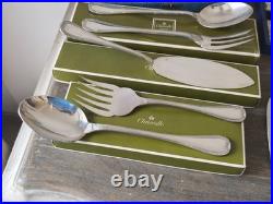 Superbe Menagere En Metal Argente Christofle Modele Malmaison 103 Pieces