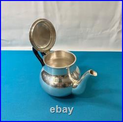 Théière CHRISTOFLE modèle ALBI métal argenté LUTECE thé café 14 cm table