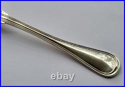 Très belles 6 GRANDES CUILLERES de CHRISTOFLE modèle FILET métal argenté 21,3cm