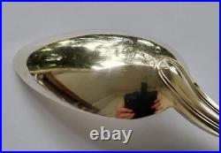 Très belles 6 GRANDES CUILLERES de CHRISTOFLE modèle FILET métal argenté 21,3cm
