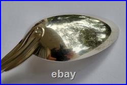 Très belles 6 GRANDES CUILLERES de CHRISTOFLE modèle FILET métal argenté 21,3cm