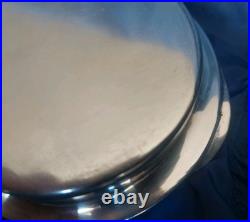 Vide poche en métal argenté Modèle Serpent Type Ravinet Denfert