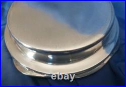 Vide poche en métal argenté Modèle Serpent Type Ravinet Denfert